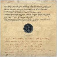 2005. 1Ft-100Ft (7xklf) forgalmi sor szettben + 2005. 10Ft "József Attila" T:BU 
Adamo FO...