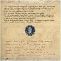 2005. 1Ft-100Ft (7xklf) forgalmi sor szettben + 2005. 10Ft "József Attila", külső karton v...