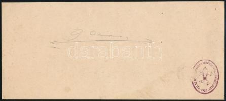 Légrády Sándor (1906-1987): Nagytábori élet. Tus, papír, jelzett, (hátoldalán újpesti cserkészcsapat...