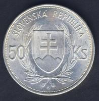 Szlovákia 1944. 50K Ag "Tiso" T:2+
