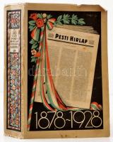 1928 Az 50 éves Pesti Hirlap jubileumi albuma 1878-1928. Budapest, 1928, Légrády-Testvérek, 1072 p. Szövegközti és egész oldalas képekkel igen gazdagon illusztrálva. Kiadói papírborítóban, kis szakadással a borítón, egyébként jó állapotban.
