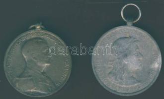 2klf katonai kitüntetés a Horthy-korszakból (Felvidék + Vitézségért) T:3 korr., 3