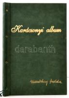 Macskássy Izolda: Karácsonyi Album. Bp., 1998, Paginarum. Kiadói aranyozott, zsinórfűzött egészbársony-kötés, jó állapotban. Számozott (500/163.) példányban.