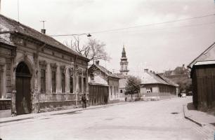 cca 1982 Kecskeméti városképek: Simon u., Batthyány u., Damjanich u., Kisfaludy utca, Kádár u., Új u...