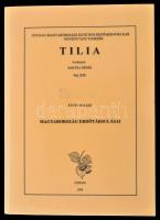 Kevey Balázs: Magyarország erdőtársulásai. Nyugat-Magyarországi Egyetem Erdőmérnöki Kar Növénytani Tanszék, TILIA Vol. XIV. Sopron, 2008. Kiadói papírkötés, jó állapotban, CD-melléklettel.