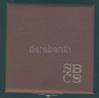 Csehország 1300-as évek prágai garas 1972-es Ag utánverete T:1 Eredeti dísztokban, tanúsítvánnyal!