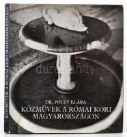 Dr. Póczy Klára: Közművek a római kori Magyarországon, Bp., 1980, Műszaki Könyvkiadó, Kiadói egészvászon kötésben, kissé szakadt papír védőborítóval