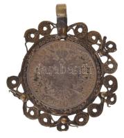 Ausztria 1848A 20kr Ag "I. Ferdinánd" fém keretben T:3 a keret sérült
Austria 1848A 20 Kr...