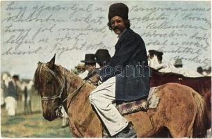 1917 Balkan Reihe I. Nr. 4 . Zigeuner / Balkan gypsy folklore (EK)