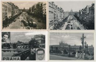 7 db RÉGI cseh városképes lap / 7 pre-1945 Czech town-view postcards
