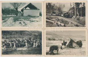 5 db RÉGI első világháborús osztrák-magyar katonai lap. Az Érdekes Újság kiadása / 5 WWI K.u.K. military postcards