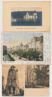 62 db RÉGI külföldi városképes lap / 62 pre-1945 European town-view postcards