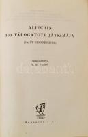 Aljechin 300 válogatott játszmája. (Saját elemzéseivel.) Összeállította: V. N. Panov. Budapest, 1962...