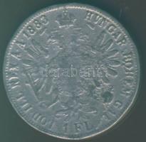 Ausztria 1883. 1Fl hamisítványa