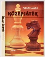 Flesch János: Középjáték. Bp.,1987, Sport. Kiadói kartonált papírkötés