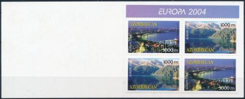 2004 Europa CEPT bélyegfüzet, Europa CEPT stamp-booklet Mi 573-574 A+D