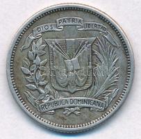 Dominika 1951. 25c Ag T:2
Dominican Republic 25 Centavos Ag C:XF
Krause KM#20