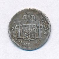 Spanyolország 1781FF 1/2R Ag "III. Károly" (1,57g) T:3
Spain 1781FF 1/2 Real Ag "Cha...