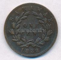 Sarawak / Brit Protektorátus 1889. 1c Cu "James Brooke" T:2 kis ph. 
Sarawak / British Co...