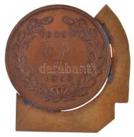 1950. "Magyar Röplabda Szövetség / Terem I. o. ffi. III. 1950" részben zománcozott fém díj...