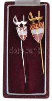 Ausztria DN "ÖFV (Österreichischer Fechtverband - Osztrák Vívószövetség)" zománcozott, ara...