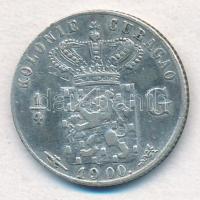 Curacao 1900. 1/4G Ag T:2
Curacao 1900. 1/4 Gulden Ag C:XF
Krause KM#35