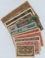1915-1923. 11db-os vegyes magyar korona bankjegy tétel T:III,III-