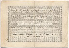 1848. 1Ft "Kossuth bankó" T:III
Adamo G104