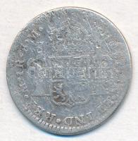 Mexikó 1777. 1R  Ag "III. Károly" (3,09g) T:3 ph., ü.
Mexico 1777. 1 Real Ag "Charle...
