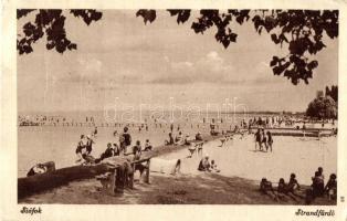Siófok és Balatonújhely - 6 db régi képeslap / 6 pre-1945 postcards