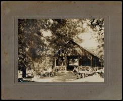 cca 1940 Budapesti vendéglők és vendéglősök, 6 db vintage fotó, 17,5×12 és 17×23 cm