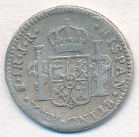 Bolívia 1774PTS JR 1R Ag "III. Károly" (3,29g) T:3
Bolivia 1774PTS JR 1 Real Ag "Cha...