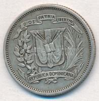 Dominika 1939. 25c Ag T:2
Dominican Republic 1939. 25 Cents Ag C:XF
Krause KM#20