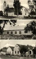 19 db MODERN fekete-fehér magyar városképes lap / 19 modern black and white Hungarian town-view postcards