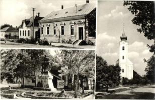 19 db MODERN fekete-fehér magyar városképes lap / 19 modern black and white Hungarian town-view post...