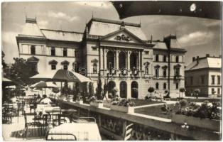 19 db MODERN fekete-fehér magyar városképes lap / 19 modern black and white Hungarian town-view post...