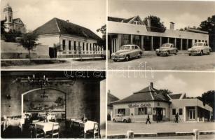 38 db MODERN fekete-fehér magyar városképes lap Baranya és Tolna megyéből / 38 modern black and white Hungarian town-view postcards