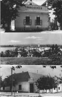 43 db MODERN fekete-fehér magyar városképes lap Pilis és Budapest környékéről / 43 modern black and ...