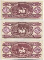 1984-1992. 100Ft (3x) T:II-,III