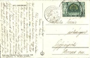 Sepsiszentgyörgy, Sfantu Gheorghe; Gimnaziul de Baieti / Fiú gimnázium / boys high school + 1940 Sep...