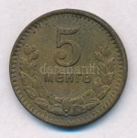 Mongólia 1945. 5m Al-Br T:2  Mongolia 1945. 5 Mongo Al-Br C:XF Krause KM#17