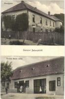 Bakonybél, Községháza, Deutsch Sándor üzlete és saját kiadása