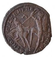Római Birodalom / Konstantinápoly / II. Constantius 348-351.  AE3 (5,6g) T:2-
Roman Empire / Consta...