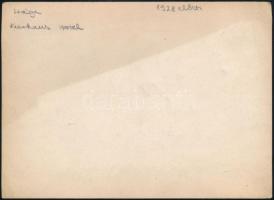 cca 1920-1930 Hága, Rotterdam, légi fotók, 3 db, hátoldalon feliratozva, 12×16 cm