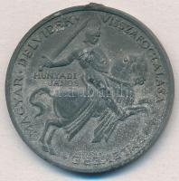 1941. "Délvidéki Emlékérem" cink emlékérem mellszalag és fül nélkül. Szign.: BERÁN L. T:2-...