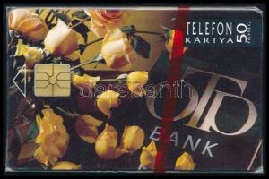 1992 OTP motívumos telefonkártya, bontatlan csomagolásban