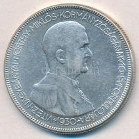 1930. 5P Ag "Horthy jobbra" T:2 Adamo P8