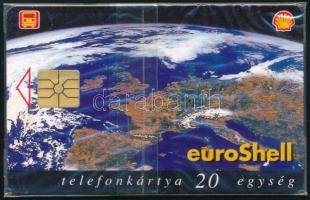 1997 Euro Shell telefonkártya börze használatlan telefonkártya, bontatlan csomagolásban, Csak 2500 db!