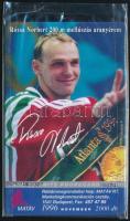 1996 Rózsa Norbert aranyérmes Atlantai Olimpia használatlan telefonkártya bontatlan csomagolásban. Csak 2000 db.