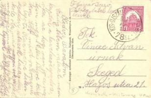 Hevesvezekény, Római katolikus templom, Állami elemi iskola, Hangya szövetkezet üzlete + 1930 Kisújs...